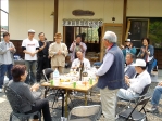 赤津前管理者 送別会