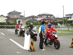 スズキ自動二輪車ABS体験試乗会