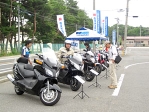 スズキ自動二輪車ABS体験試乗会